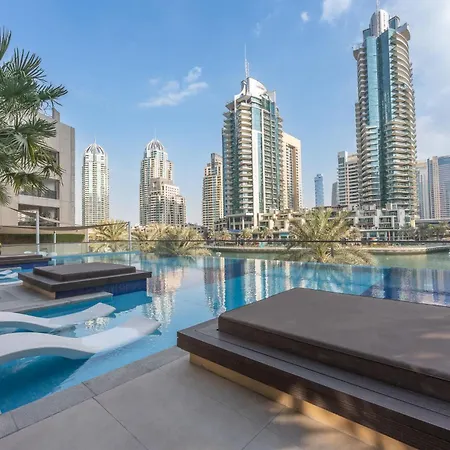 Astonishing 1 Bedroom Flat In No 9 Tower Dubai Marina Exterior photo